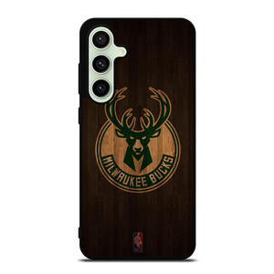 MILWAUKEE BUCKS BASKETBALL COURT NBA Samsung Galaxy S24 FE Case Cover