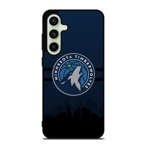 MINNESOTA TIMBERWOLVES NBA SKYLINE Samsung Galaxy S24 FE Case Cover