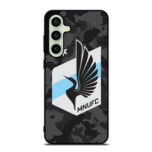MINNESOTA UNITED FC MLS BLACK CAMO Samsung Galaxy S24 FE Case Cover