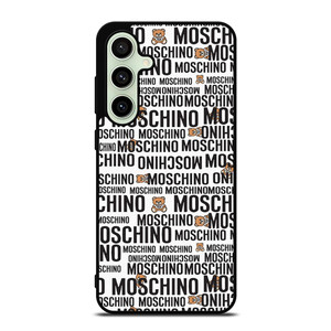 MOSCHINO ABSTRACT LOGO Samsung Galaxy S24 FE Case Cover