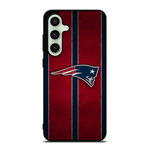 NEW ENGLAND PATRIOTS NFL METAL STRIPE Samsung Galaxy S24 FE Case Cover
