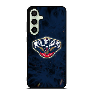NEW ORLEANS PELICANS BASKETBALL NBA FIRE Samsung Galaxy S24 FE Case Cover