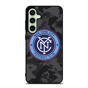 NEW YORK CITY FC MLS BLACK CAMO Samsung Galaxy S24 FE Case Cover