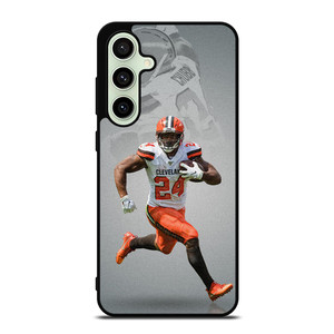 NICK CHUBB CLEVELAND BROWN NFL Samsung Galaxy S24 FE Case Cover NICK CHUBB CLEVELAND BROWN NFL Samsung Galaxy S24 FE Case Cover