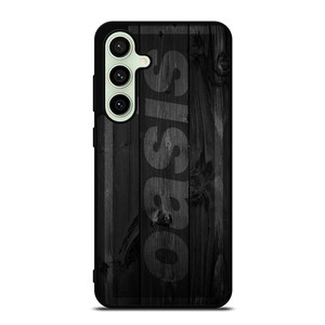 OASIS ROCK BAND WOODEN LOGO Samsung Galaxy S24 FE Case Cover