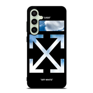 OFF WHITE SKY BLUE Samsung Galaxy S24 FE Case Cover