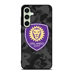 ORLANDO CITY SC MLS BLACK CAMO Samsung Galaxy S24 FE Case Cover