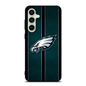 PHILADELPHIA EAGLES NFL METAL STRIPE Samsung Galaxy S24 FE Case Cover