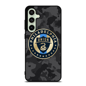 PHILADELPHIA UNION MLS BLACK CAMO Samsung Galaxy S24 FE Case Cover