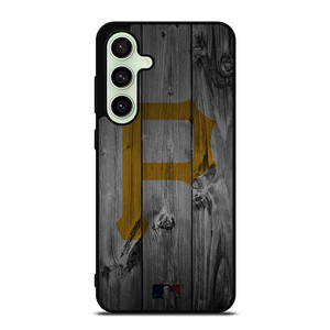 PITTSBURGH PIRATES BASEBALL MLB WOOD LOGO Samsung Galaxy S24 FE Case Cover