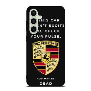PORSCHE CAR QUOTES Samsung Galaxy S24 FE Case Cover