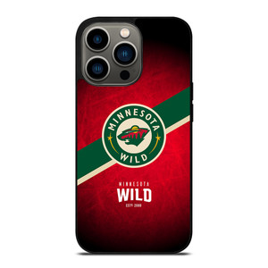 MINNESOTA WILD NHL HOCKEY iPhone 13 Pro Case Cover