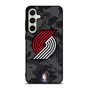 PORTLAND TRAIL BLAZERS BLACK CAMO Samsung Galaxy S24 FE Case Cover