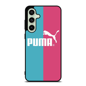 PUMA LOGO BLUE PINK ICON Samsung Galaxy S24 FE Case Cover