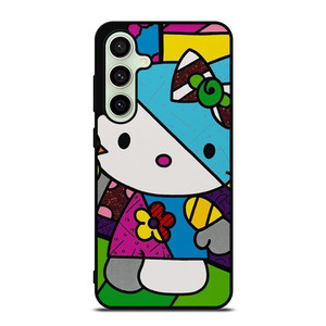ROMERO BRITTO HELLO KITTY ART Samsung Galaxy S24 FE Case Cover