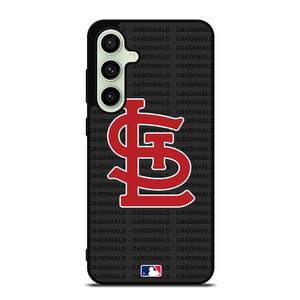 SAINT LOUIS CARDINALS BASEBALL BLACK Samsung Galaxy S24 FE Case Cover