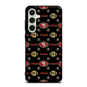 SAN FRANCISCO 49ERS FOOTBALL PATTERN Samsung Galaxy S24 FE Case Cover