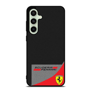 SCUDERIA FERRARI CARBON Samsung Galaxy S24 FE Case Cover