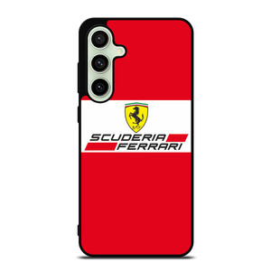 SCUDERIA FERRARI LOGO Samsung Galaxy S24 FE Case Cover SCUDERIA FERRARI LOGO Samsung Galaxy S24 FE Case Cover