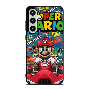 SUPER MARIO BROSS NINTENDO GAME MARIO CART Samsung Galaxy S24 FE Case Cover