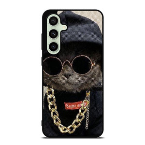 SUPREME SWAG CAT Samsung Galaxy S24 FE Case Cover