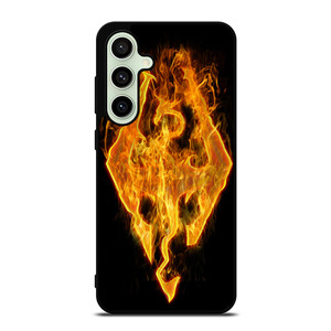 THE ELDER SCROLLS SKYRIM FIRE SIGN Samsung Galaxy S24 FE Case Cover