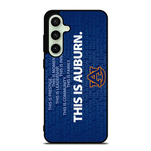 THIS IS AUBURN TIGERS FOOTBALL Samsung Galaxy S24 FE Case Cover THIS IS AUBURN TIGERS FOOTBALL Samsung Galaxy S24 FE Case Cover