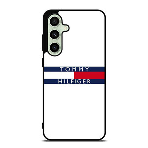 TOMMY HILFIGER WHITE Samsung Galaxy S24 FE Case Cover