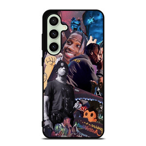 TRAVIS SCOTT ASTROWORLD COLLAGE Samsung Galaxy S24 FE Case Cover TRAVIS SCOTT ASTROWORLD COLLAGE Samsung Galaxy S24 FE Case Cover