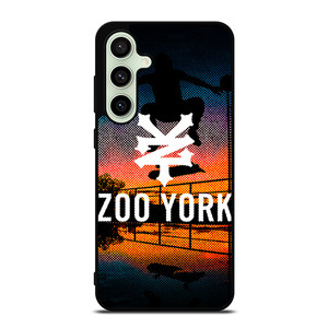 ZOO YORK SKATEBOARD SUNSET SKY Samsung Galaxy S24 FE Case Cover