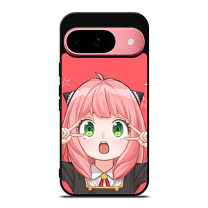 ANYA SPY X FAMILY PINK Google Pixel 9 Case Cover ANYA SPY X FAMILY PINK Google Pixel 9 Case Cover