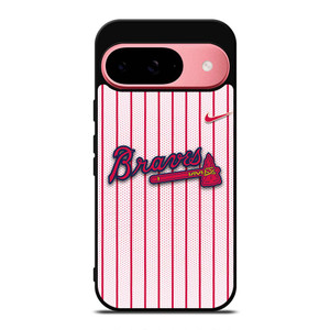 ATLANTA BRAVES MLB NIKE Google Pixel 9 Case Cover ATLANTA BRAVES MLB NIKE Google Pixel 9 Case Cover