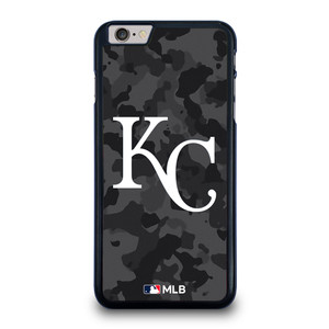KANSAS CITY ROYALS BASEBALL BLACK CAMO iPhone 6 / 6S Plus Case Cover