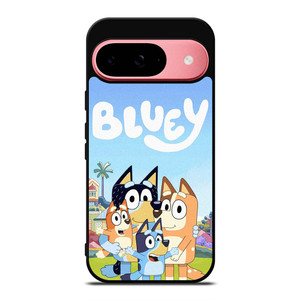 BLUEY HEELER PUPPY CARTOON Google Pixel 9 Case Cover