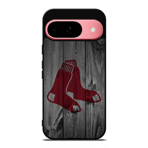 BOSTON RED SOX BASEBALL MLB WOOD LOGO Google Pixel 9 Case Cover BOSTON RED SOX BASEBALL MLB WOOD LOGO Google Pixel 9 Case Cover