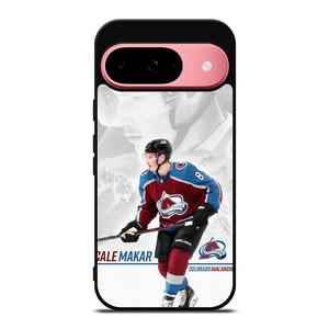 CALE MAKAR COLORADO AVALANCHE HOCKEY Google Pixel 9 Case Cover CALE MAKAR COLORADO AVALANCHE HOCKEY Google Pixel 9 Case Cover