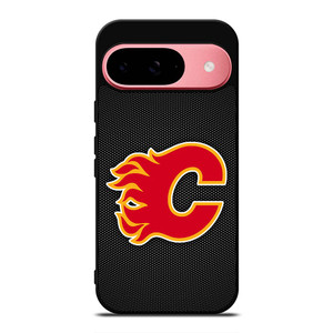 CALGARY FLAMES HOCKEY NHL LOGO Google Pixel 9 Case Cover CALGARY FLAMES HOCKEY NHL LOGO Google Pixel 9 Case Cover