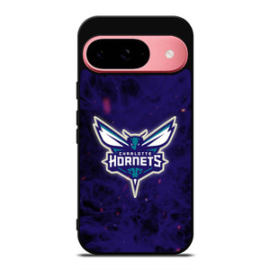 CHARLOTTE HORNETS BASKETBALL NBA FIRE Google Pixel 9 Case Cover