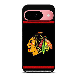 CHICAGO BLACKHAWKS HOCKEY TEAM LOGO ICON Google Pixel 9 Case Cover CHICAGO BLACKHAWKS HOCKEY TEAM LOGO ICON Google Pixel 9 Case Cover