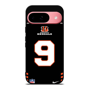 CINCINNATI BENGALS JOE BURROW 9 NFL NIKE Google Pixel 9 Case Cover