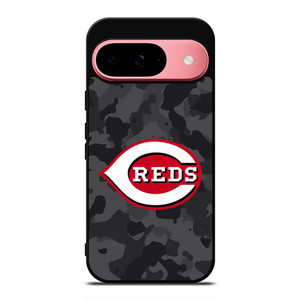 CINCINNATI REDS BASEBALL BLACK CAMO Google Pixel 9 Case Cover