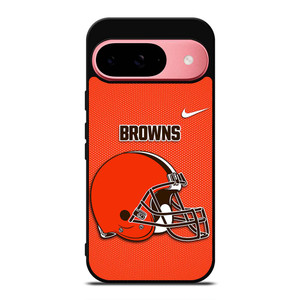 CLEVELAND BROWNS NFL FOOTBALL NIKE Google Pixel 9 Case Cover CLEVELAND BROWNS NFL FOOTBALL NIKE Google Pixel 9 Case Cover