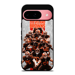 CLEVELAND BROWNS NFL FOOTBALL Google Pixel 9 Case Cover CLEVELAND BROWNS NFL FOOTBALL Google Pixel 9 Case Cover
