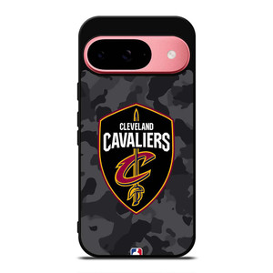 CLEVELAND CAVALIERS BLACK CAMO Google Pixel 9 Case Cover CLEVELAND CAVALIERS BLACK CAMO Google Pixel 9 Case Cover