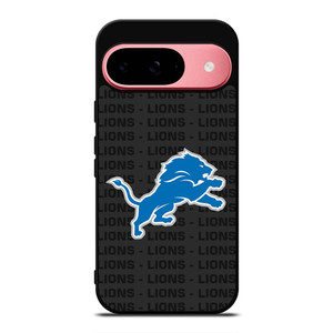 DETROIT LIONS FOOTBALL TEXT Google Pixel 9 Case Cover DETROIT LIONS FOOTBALL TEXT Google Pixel 9 Case Cover