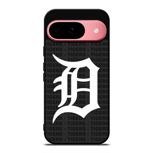 DETROIT TIGERS BASEBALL BLACK Google Pixel 9 Case Cover DETROIT TIGERS BASEBALL BLACK Google Pixel 9 Case Cover