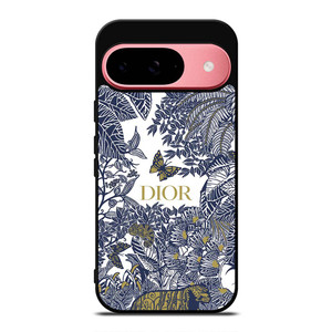DIOR FLORAL BLUE Google Pixel 9 Case Cover