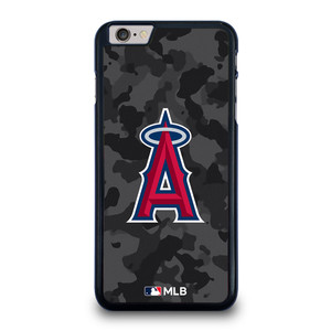 LOS ANGELES ANGELS BASEBALL BLACK CAMO iPhone 6 / 6S Plus Case Cover