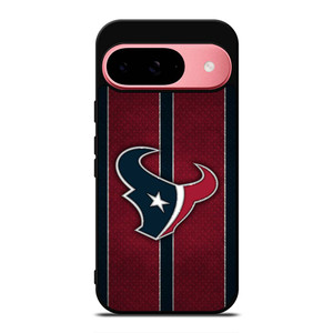 HOUSTON TEXANS NFL METAL STRIPE Google Pixel 9 Case Cover HOUSTON TEXANS NFL METAL STRIPE Google Pixel 9 Case Cover