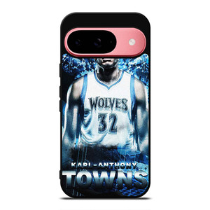 KARL ANTHONY TOWNS MINNESOTA TIMBERWOLVES Google Pixel 9 Case Cover